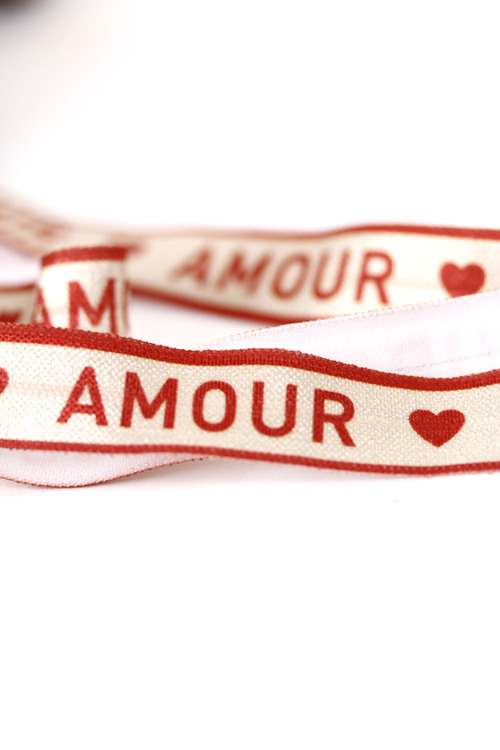 (image pour) Marque Page Elastique AMOUR 💘